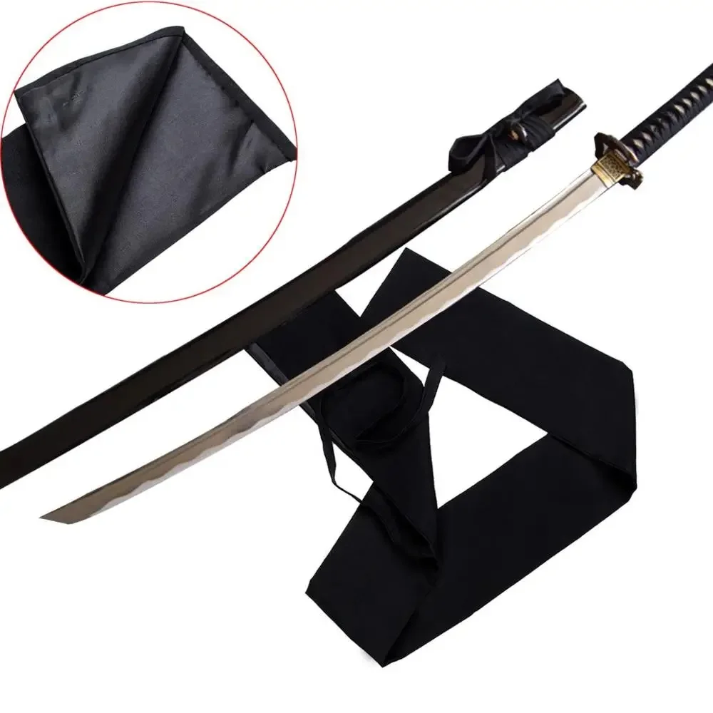 

130cm Large Long Size Black Soft Case Long Bag For Japanese Samurai Katana