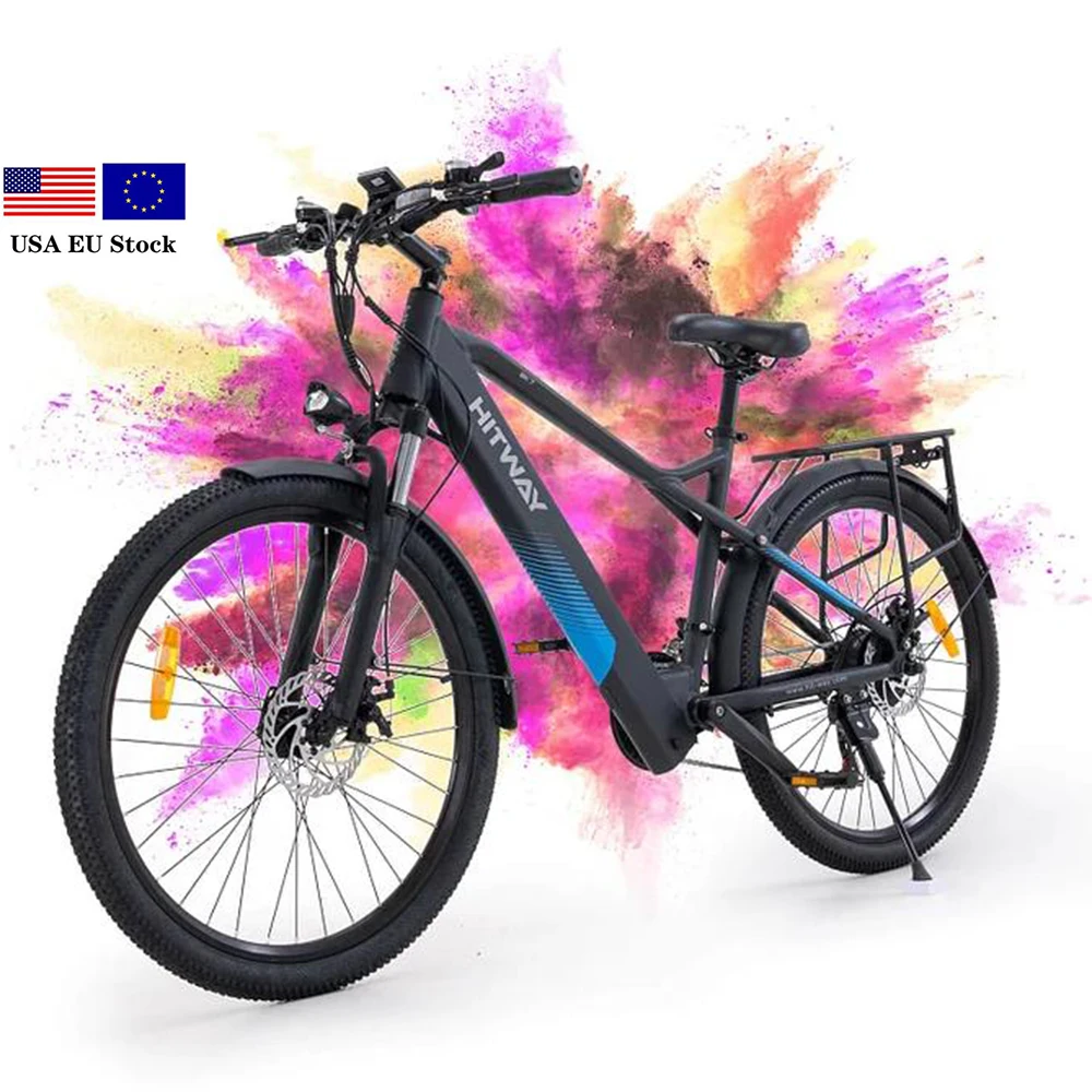 

Intelligent Library EU Stock 36V 11.2AH Lithium Ion Power Battery E-mountain Bikes 21speeds Long Range 35-90km 26 Inch Electric