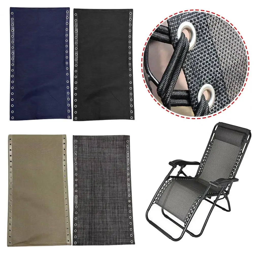Corrosion-resistant Recliner Accessories Chair Replacement Fabric Kit with Replacement Cord Outdoor Recliner Sling Cloth Lawn