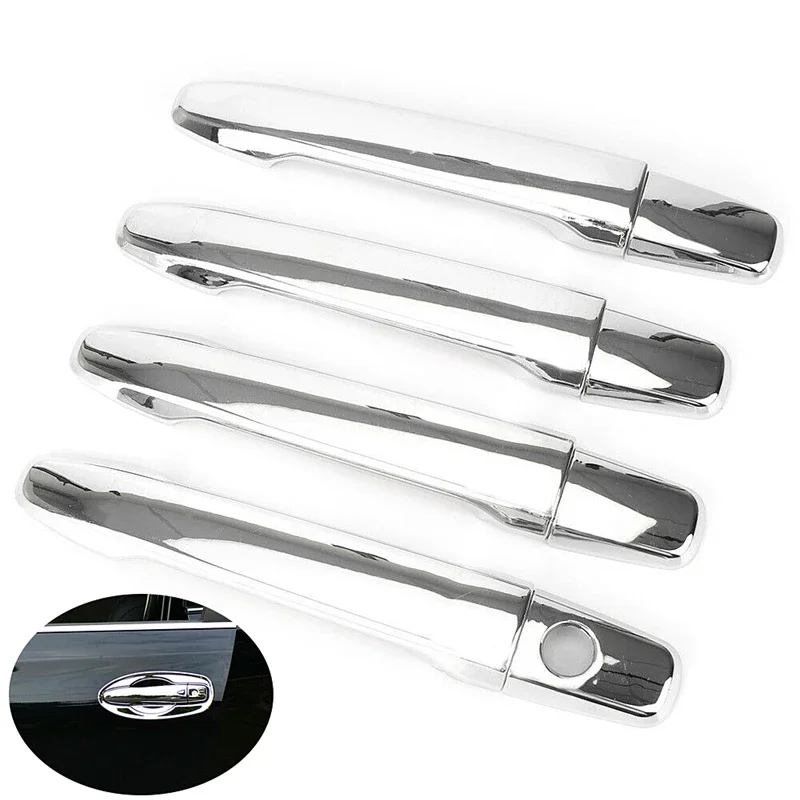 

1 Set Car Exterior Door Handle Cover for Mitsubishi Outlander 07-20 Lancer 08-17 ASX 10-18 Decoration Trim Carbon Fiber Patten