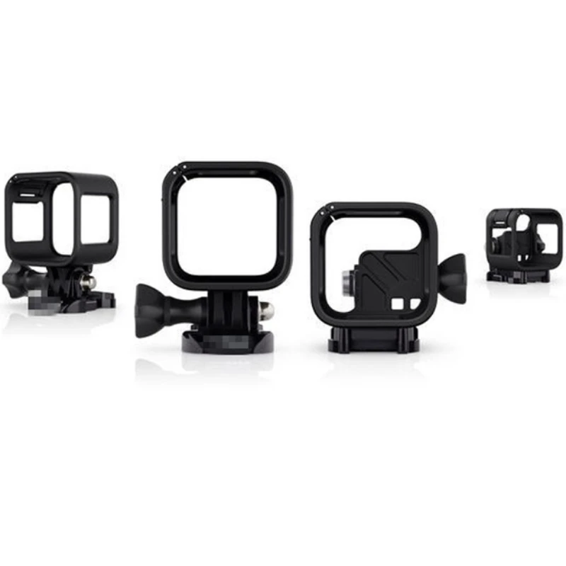 High Base Protective Frame For Gopro Hero 4 Session Border Sports Camera Side Protective Frame Black