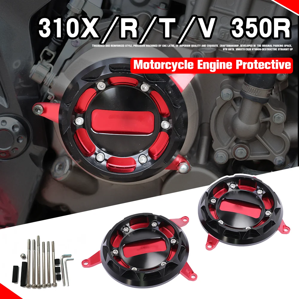 

For ZONTES ZT310X ZT310R ZT310V 310T 310R 310V 350R Motorcycle Engine Protective Cover CNC Fairing Guard Sliders Crash Protector