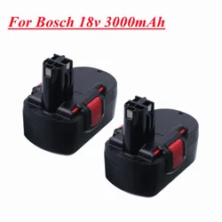 18v 3000mAh NiMh Battery for Bosch BAT025 BAT026 BAT160 BAT180 BAT181 3453-01 35618 3860K 52318B GDR 18 V GDS 18 V Power tool