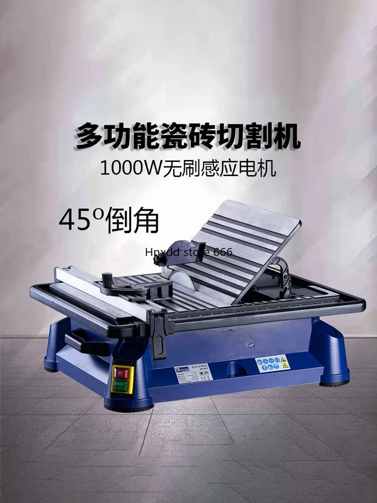 Electric desktop tile multi-function high-precision cutting machine tool 45 degree chamfer