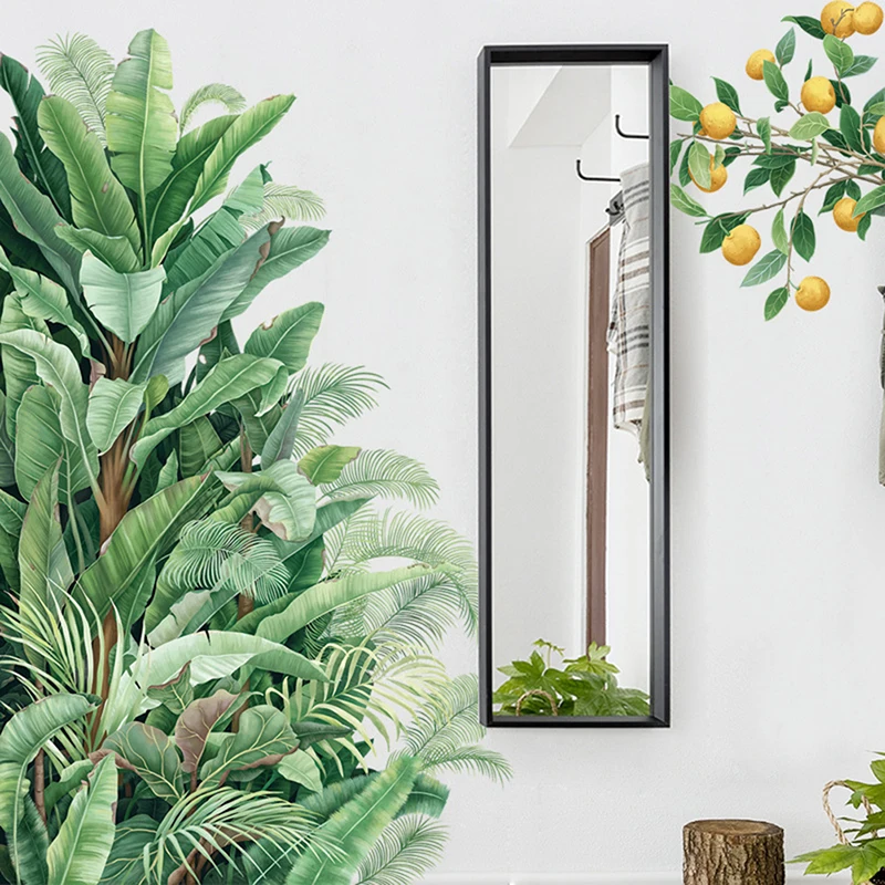 Pegatinas de pared de hojas ve - Monstera Thai Constellation reseña y precio