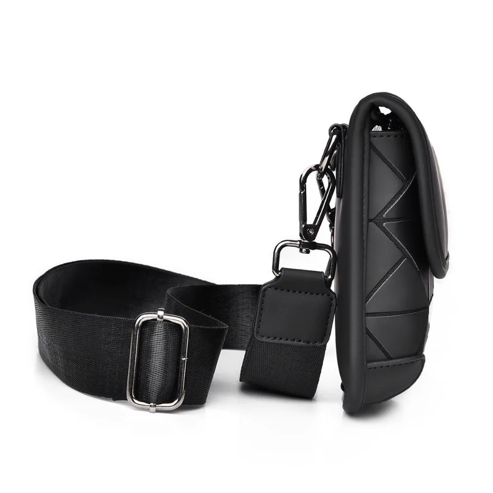 

Переносная сумка через плечо из искусственной сетки, красочная многофункциональная мужская сумка через плечо, водонепроницаемая мужская нагрудная сумка большой вместимости, уличная одежда