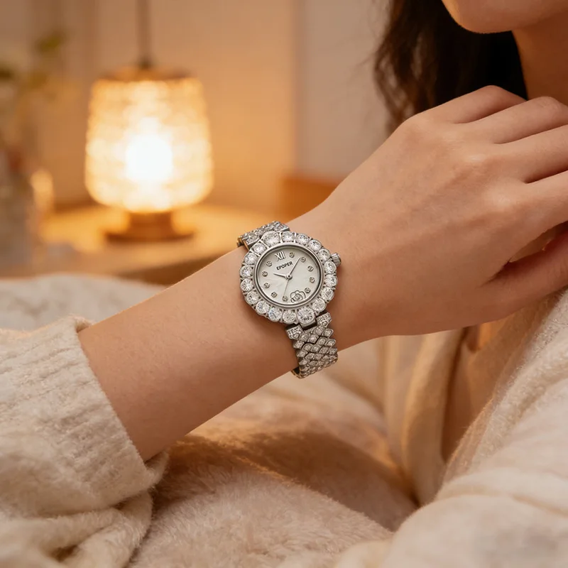 New Elegant Ladies' Watches With Exquisite Thin Design Small And Fashionable Oval Shape Versatile Water Resistant For Women 2026