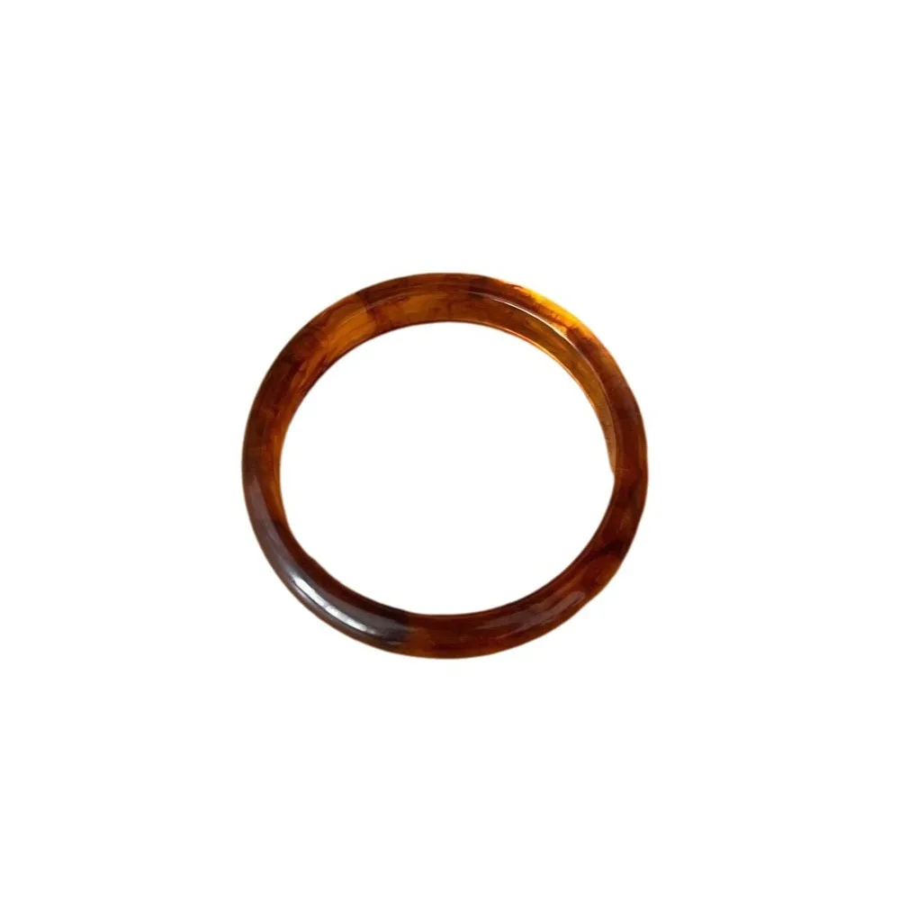 Fashion Muticolor Resin Bracelets Stackable Bohemia Round Bangle Korean Style Hand Ring Geometric Bracelets Women