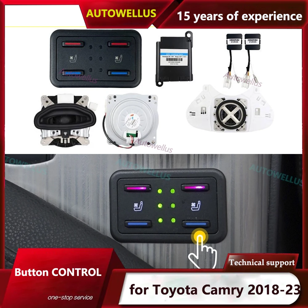 

Premium Car Seat Cooling and Heating Fan for Toyota Camry 2018-2023 - Intelligent Air Conditioning & Ventilation