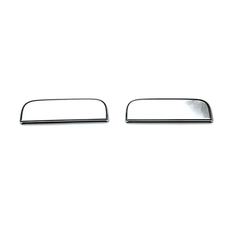 2Pcs Chrome Silver Exterior Side Door Handle Frame Cover Trim for Daihatsu Hijet Truck 2021 2022