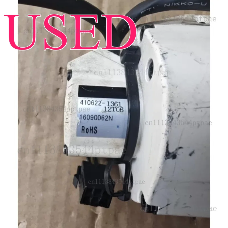 A mqma022t3v2 410622-136112tc6 denso servo motor, 200w, ac200v (actual picture taken)