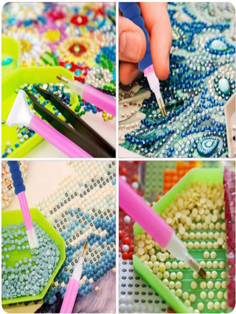 DIY Diamond Painting Tool, Diamond Bottle Handheld Storage Bag Set, New Diamond Pen Tool Accessories