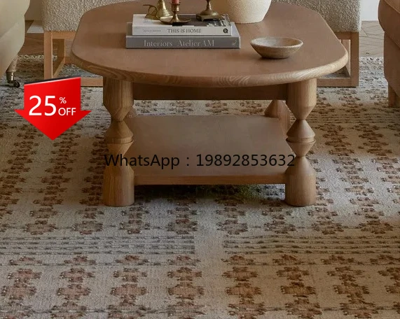 

ZZ solid wood coffee table storage living room tea table tea table balcony small apartment simple home simple creative