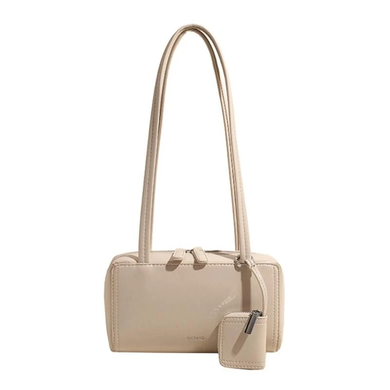 

Shoulder Bag Clutch Purse Pu Leather Saddles Bag Handbag Trendy Underarm Bag