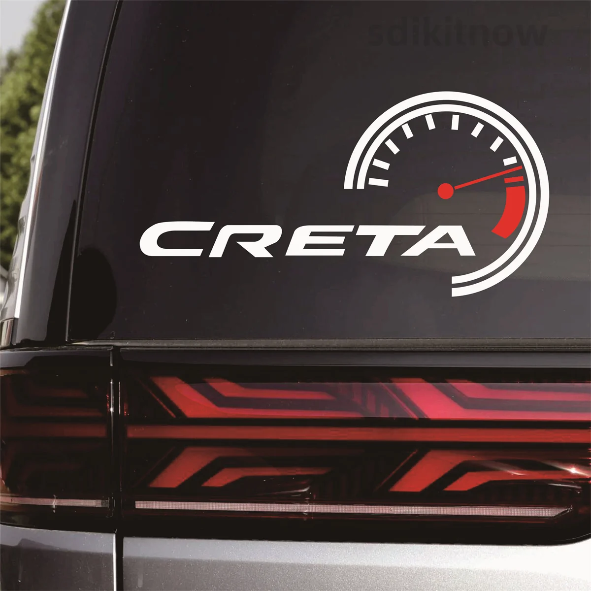 New Car Sports Decal Sticker Styling Window Door Decoration For hyundai creta ix25 2018 2023 2022 2021 2020 2019 accessories