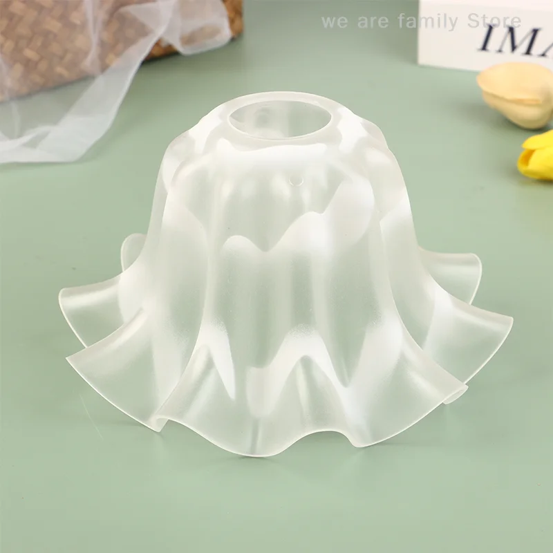 

Acrylic Bell Orchid Lampshade Hanging Lamp Accessories DIY Wall Night Restaurant Chandelier Replacement Lampshade Table Parts