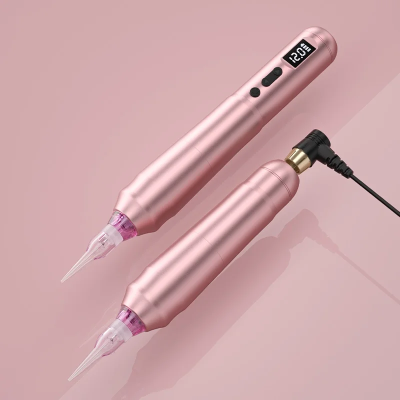 

Беспроводная аккумуляторная машина для татуировки, ручка для перманентного макияжа, подводка для глаз, инструмент для губ, микропигментация, машина для полуперманентного макияжа