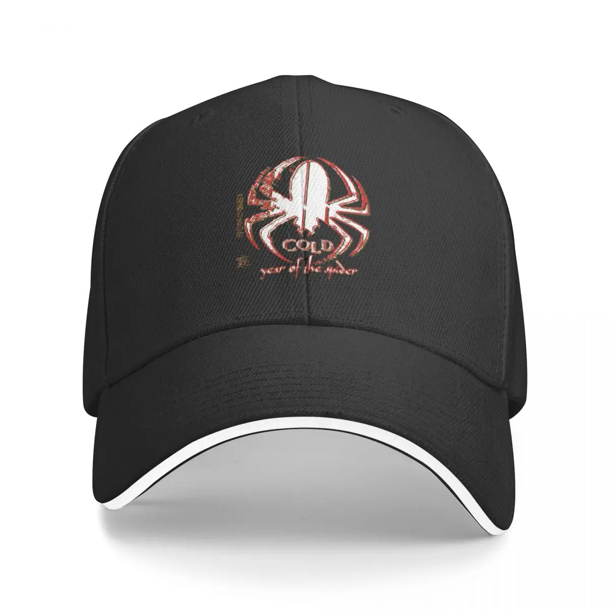 Cold band year of the spider distressed artwork Baseball Cap foam party Hat Anime New Hat cute Luxury Woman Men's