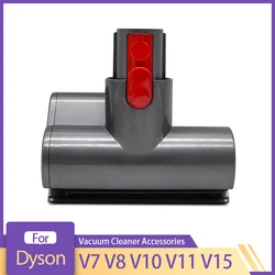 Upgrade Mite Removal Suction Head For Dyson V7 V8 V10 V11 V15 Vacuum Cleaner Mini Motorized Tool Brush Head Replace Accessories