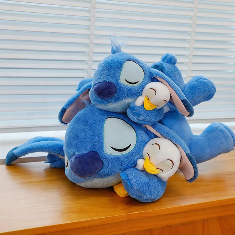 

Kawaii Duck Stitch плюшевая кукла, мягкая кукла, подушка для сна, игрушка для детей, подарок на день рождения, Рождество, милый приятный плюш для мальчиков и девочек