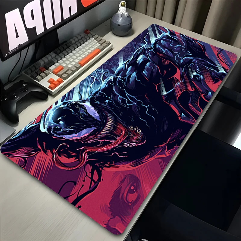 

Marvel Mouse Venom Pad HD Gaming Mousepad Laptop Office Desk Accessories XXL Large Computer Gaming Keyboard Mouse Mat Non Slip