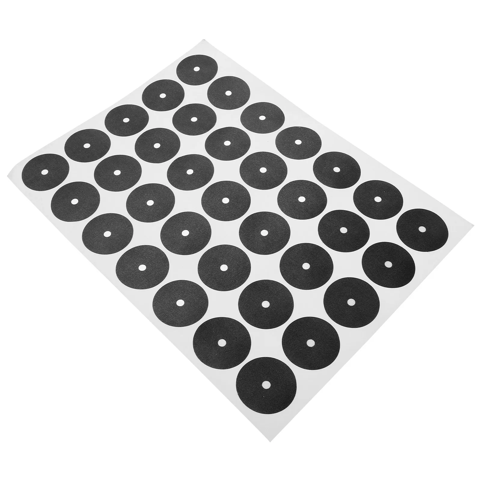 

1 Sheet Replaceable Billiard Spot Stickers Self-Adhesive Round Pool Neat Edge Cutting for Snooker Billiards Table