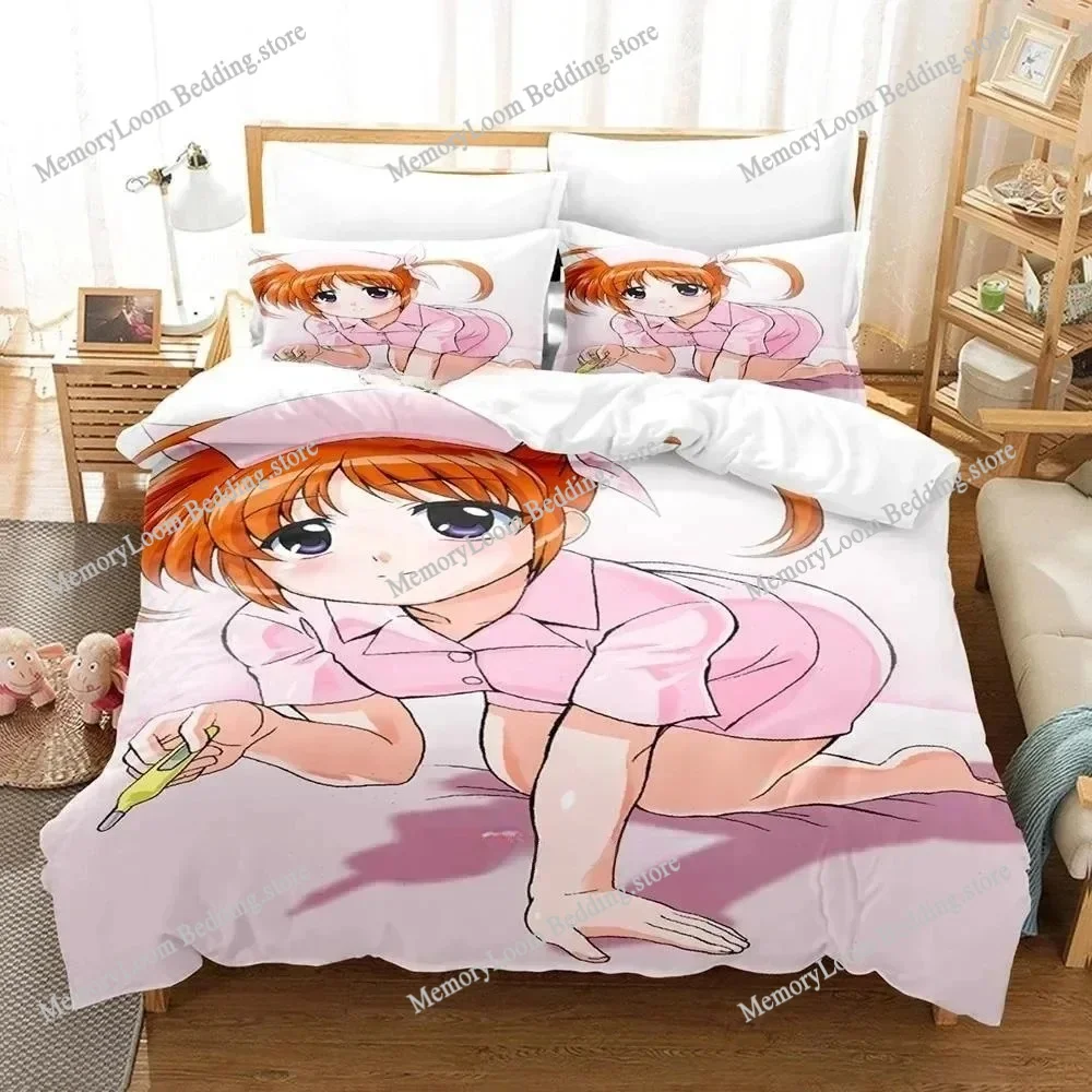 

3D Printing Anime Kawaii Girls Rizelmine Bedding Set Single Twin Full Queen King Size Bed Set Adult Kid Bedroom Duvet cover Sets