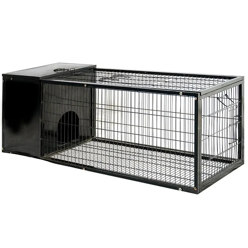 

High Quality 2 Story Hutches Custom Double Holes Chinses Rabbit Hutches Cage Rabbit Pet Cage for Sale