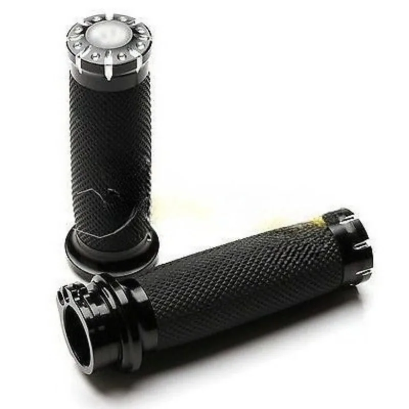 

For Harley Retro Modified 25mm Universal Handlebar Grips Rubber