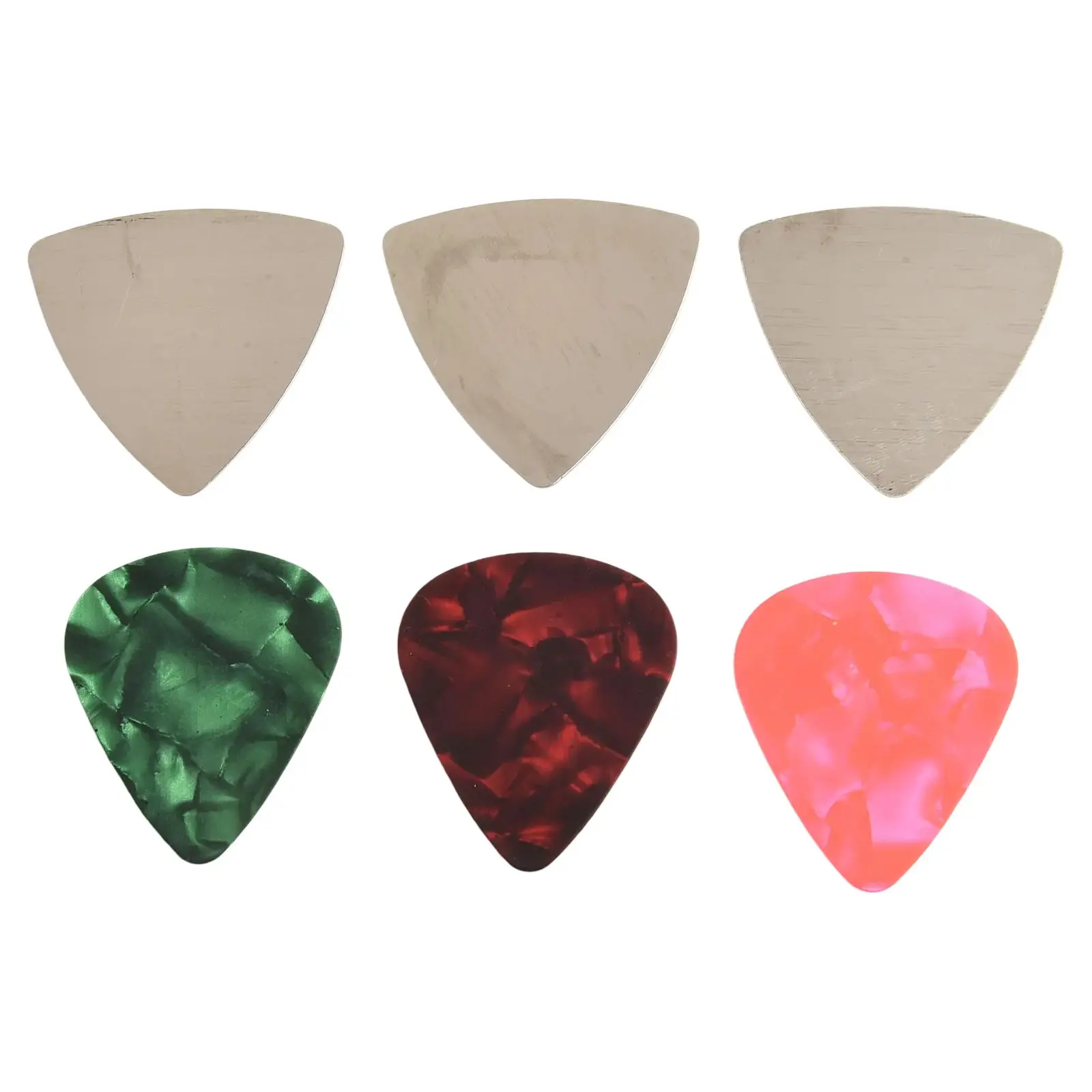 Daily Use Guitar Pick Holder Pick Storage Colorful Guitar Picks Set Guitar Pick Holder Blue Multi-Functional Wear