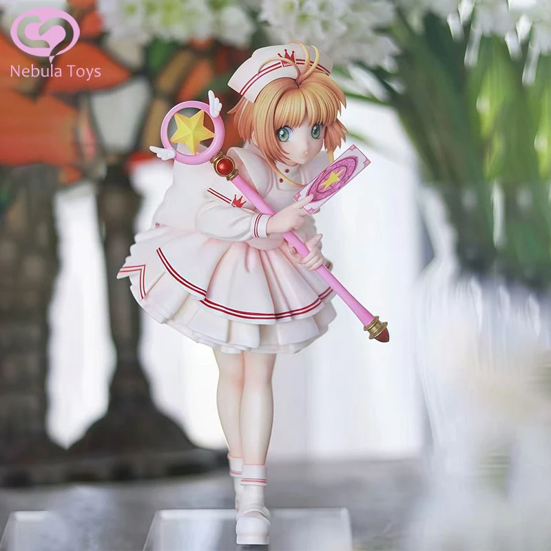 

Cardcaptor Сакура Фигурка Киномото Сакура Фигурки ПВХ Аниме Модели Статуи Коллекция Игрушки Украшение Стола Детские Подарки На День Рождения