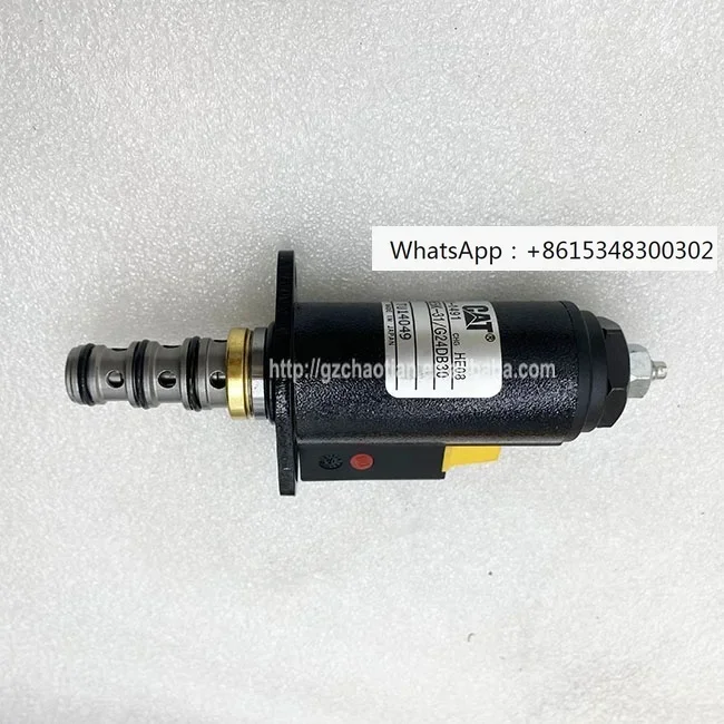 

CAT original parts 121-1491 KWE5K-31/G24DA30 solenoid valve 1211491 for CAT machine