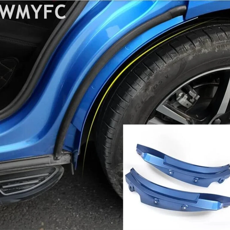 

for volvo xc60 mud flaps blue 2018 2019 2020 2023 2024 special rear door rear wheel fender modification car accessories mudguard