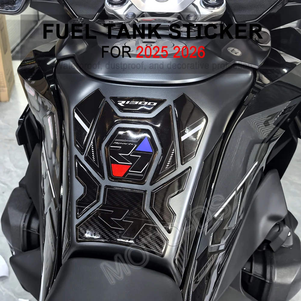 

Для мотоцикла R1300RT: Комплект 3D-наклеек из эпоксидной смолы для защиты бака, 2025-2026 гг. ﻿