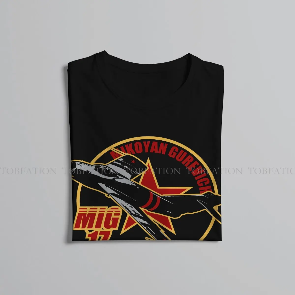 Mig 17 Men TShirt Russian USSR CCCP Crewneck Short Sleeve 100% Cotton T Shirt Funny Top Quality Gift Idea