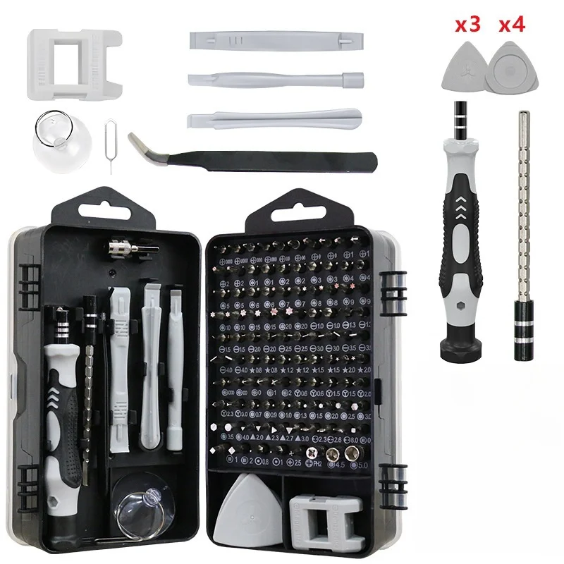 115 in one computer clock repair screwdriver set, household screwdriver multifunctional disassembly tool