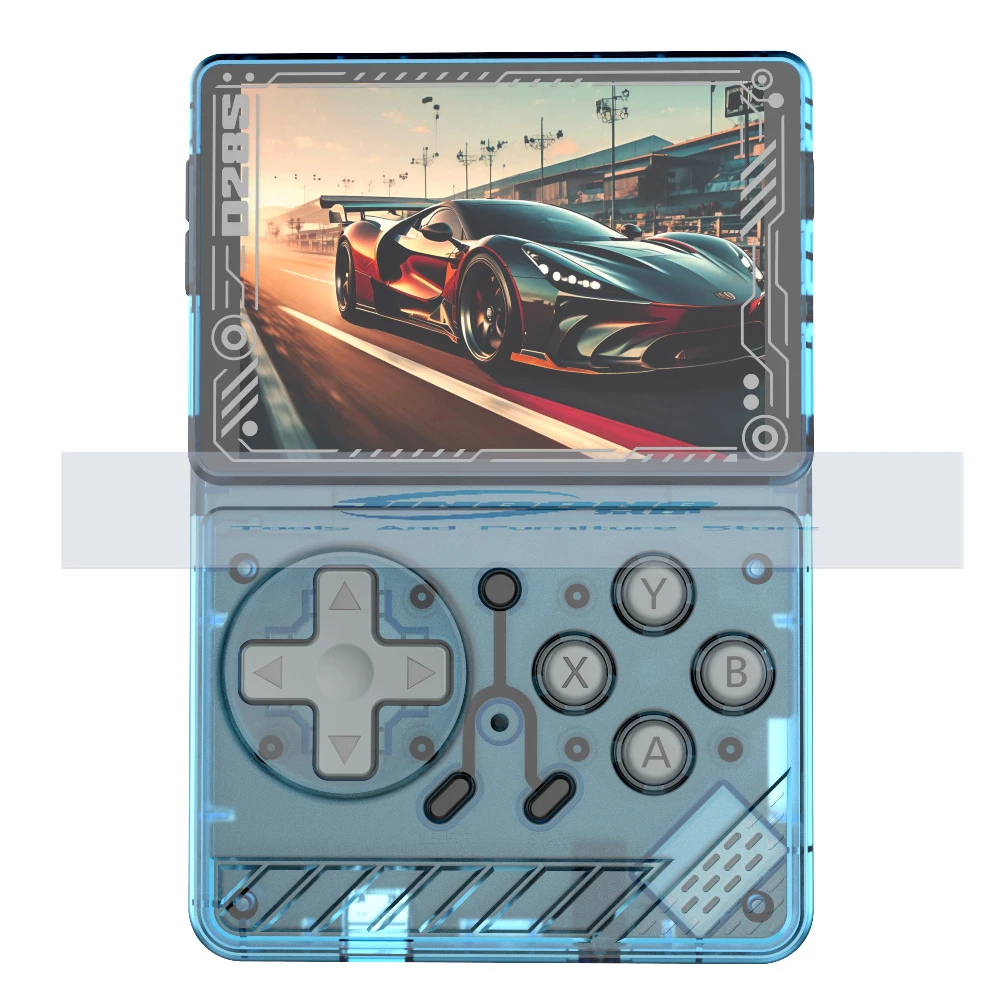 

D-28S мини-размер ретро портативный трансграничный портативный портативный с открытым исходным кодом высокой четкости встроенный выход 10000 + игры