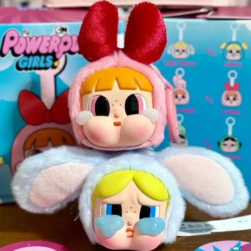

Crybaby x Powerpuff Girls Series - Vinyl Face Plush Original Blind Box Mystery Box Guess Bag Toys Doll Cute Anime Figure Desktop