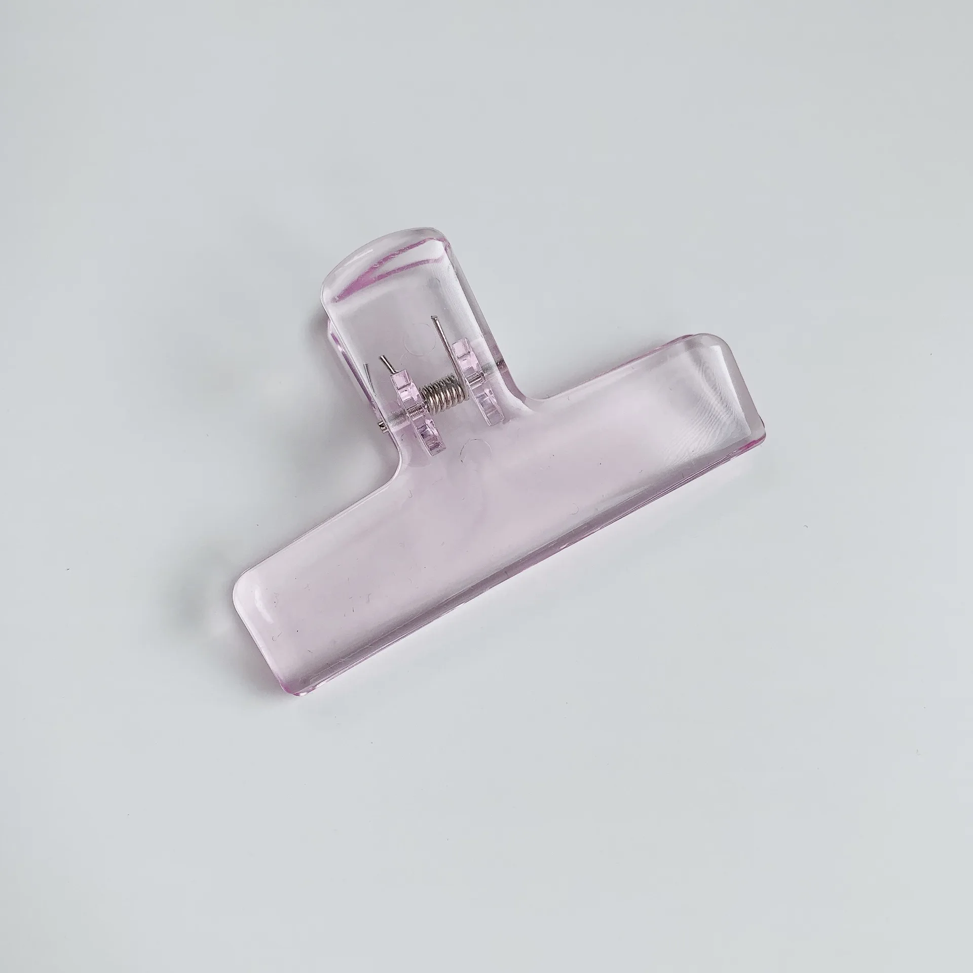 Schöne transparente Acryl-Clips im minimalistischen Stil, Federklammern für Schüler und Lehrer, Büroklammern, Verschlussklammern – Detail 5