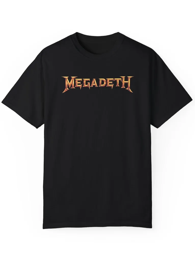 Megadeth Band T-Shirt, Heavy Metal Graphic T-Shirt, Dedicated to True Fans