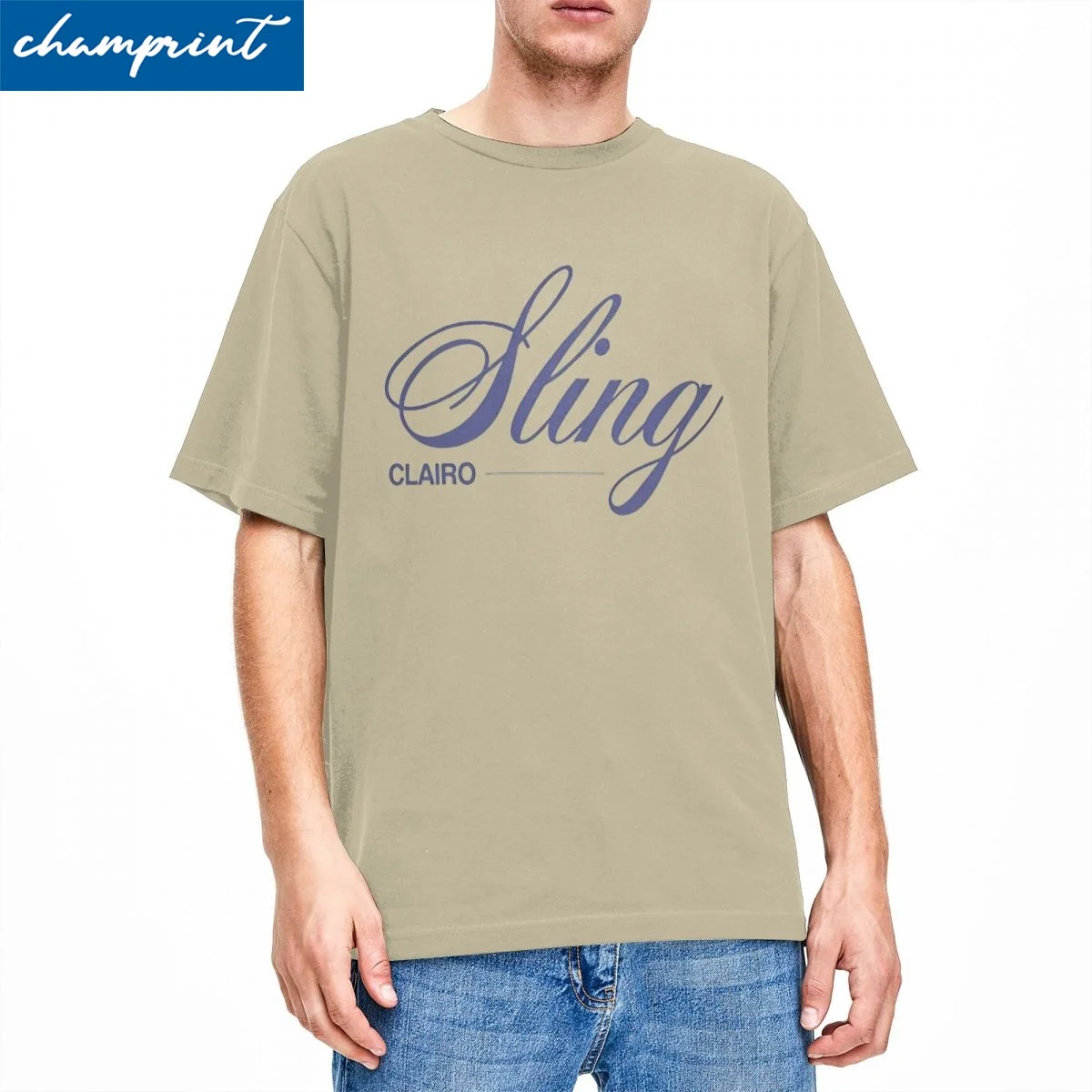 Men Women T-Shirt Clairo Sling Novelty Cotton Tee Shirt Short Sleeve T Shirts Crewneck Tops 6XL