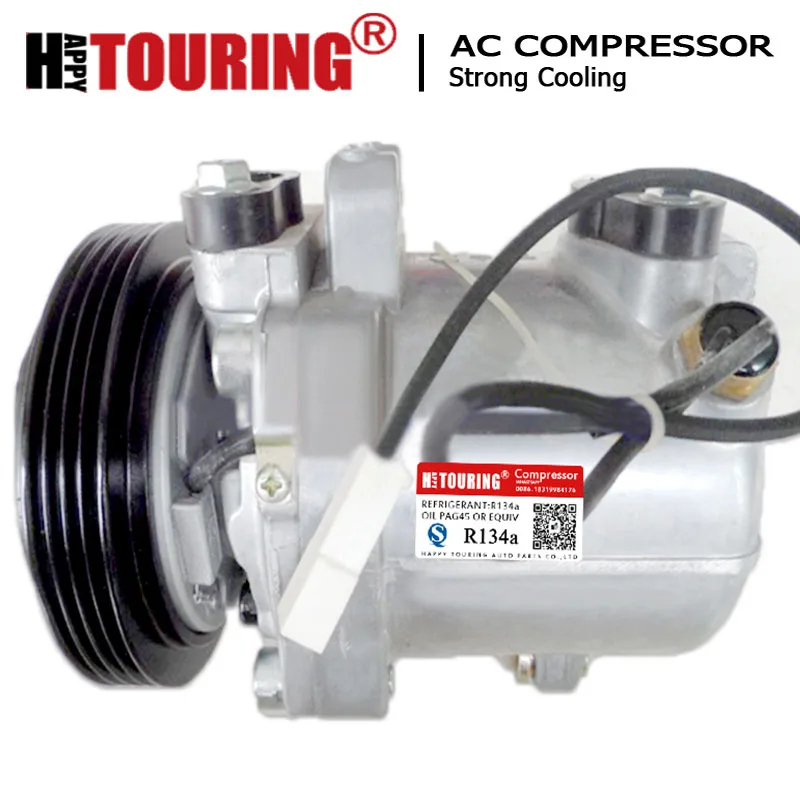 Kompresor AC untuk Suzuki SWIFT II EA MA SF413 AA34 Vitara SS10LV4 Compressor 9520077GA1 9520070CG0 pvpvpv4