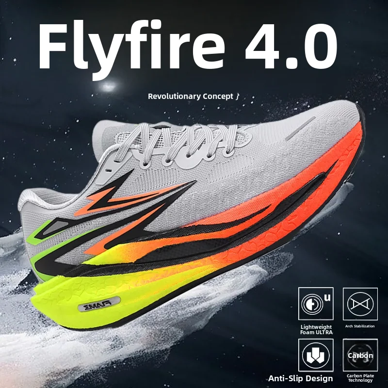 

Profional Marathon Running oes Fly Flame 4 pro Full Palm Carbon Board Racing PB o Absorption Sports Training oes