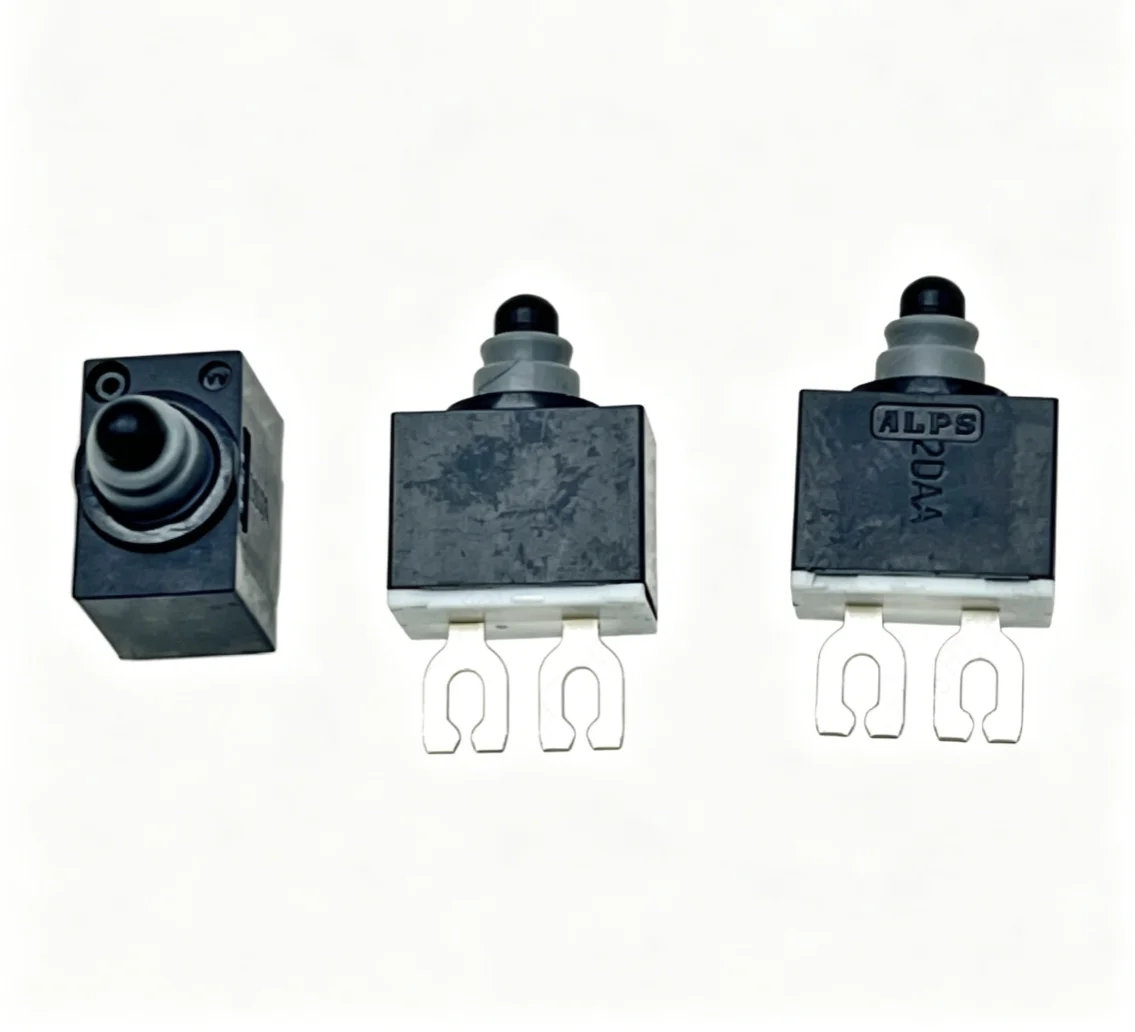 ALPS SPVQ8 Series Automotive Window and Door Car Buttons Waterproof Micro Switch 2-Pin Normally Open Split Legs 5pcs