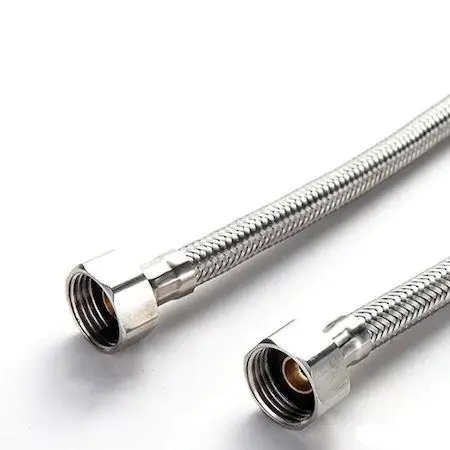 3/8-3/8 70 CM STEEL CONNECTOR