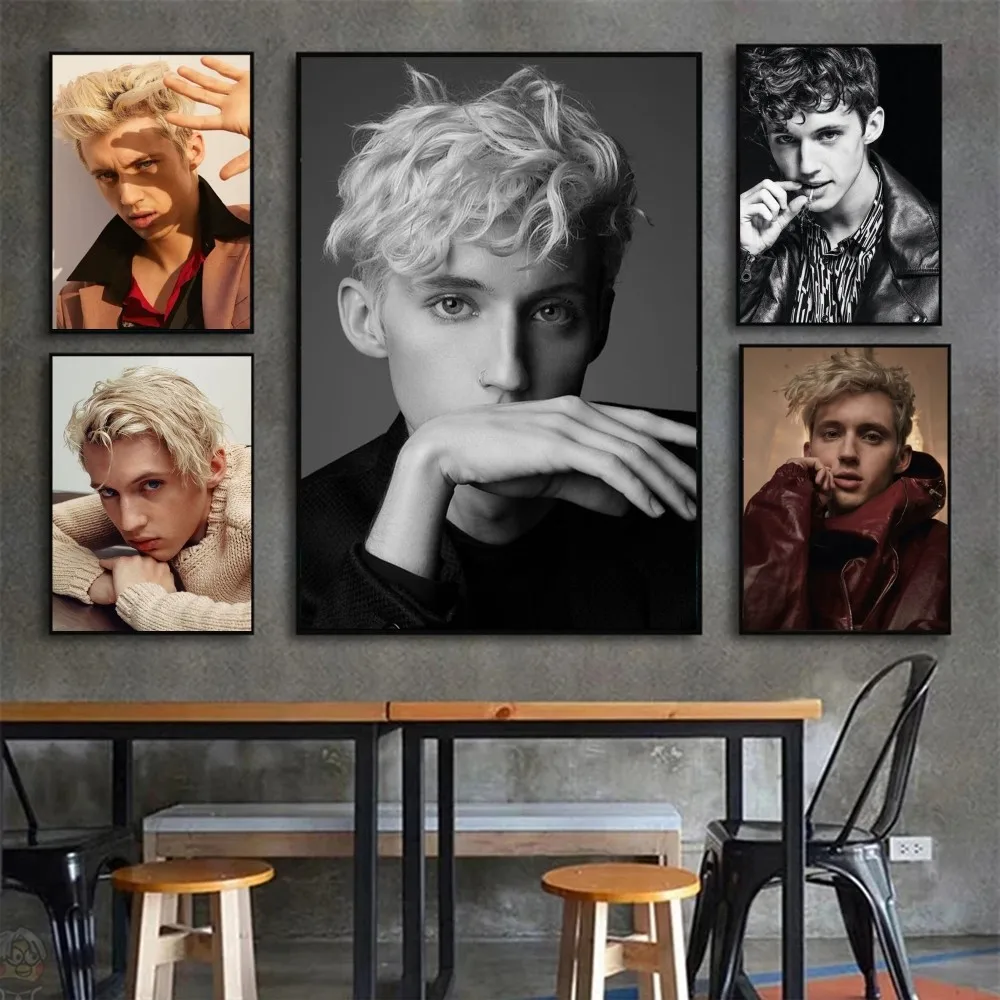 Troye Sivan Poster Wall Art Home Decor Room Decor Digital Painting Living Room Restaurant Kitchen Art