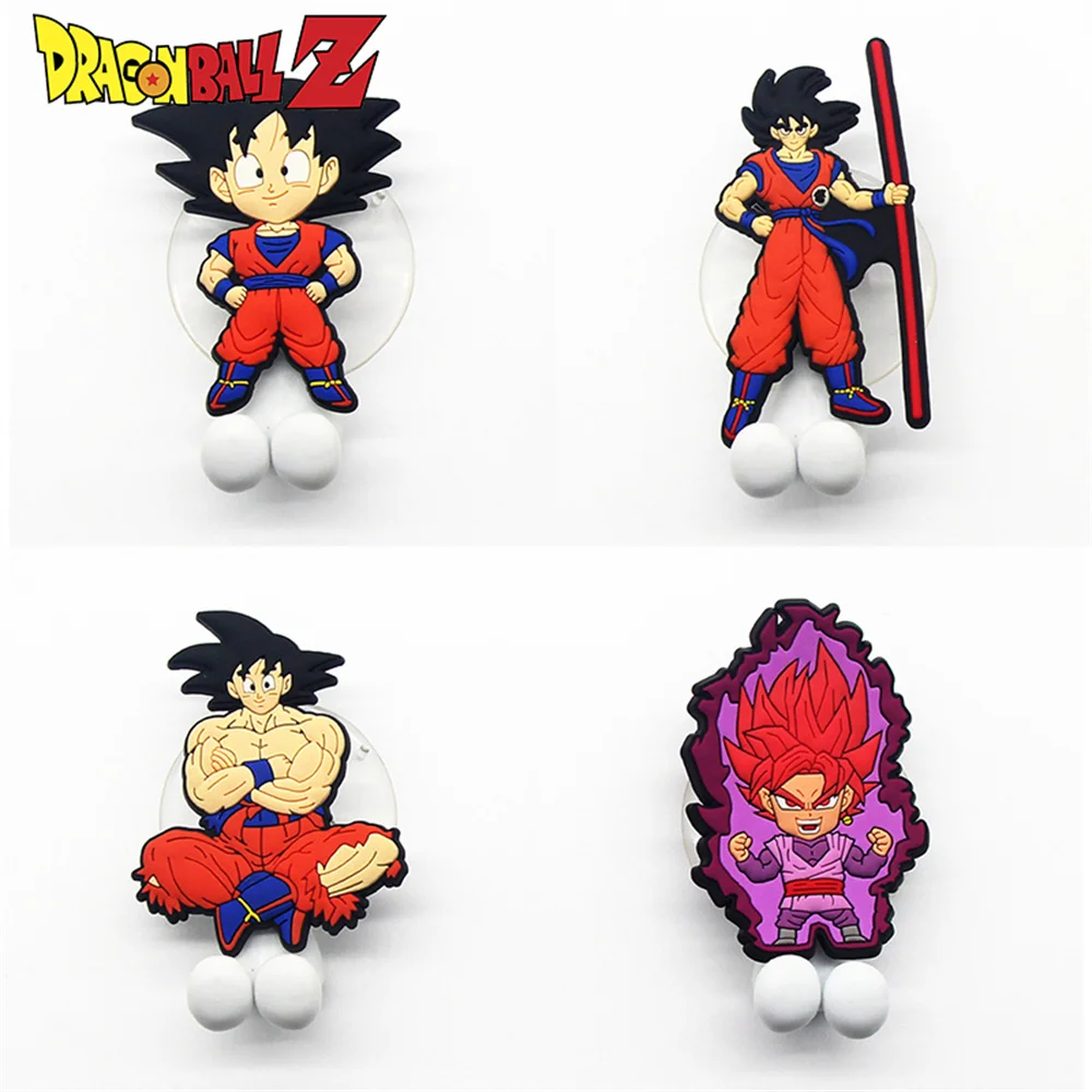 حامل فرشاة أسنان كرتون دراجون بول ، مثبت على الحائط ، منظم فرشاة أسنان غوكو للأطفال ، مبتكر ، أطفال