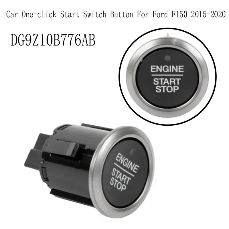 Super Sale DG9Z10B776AB Car Ignition Switch One-Click Start Switch Button for Ford F150 2015-2020