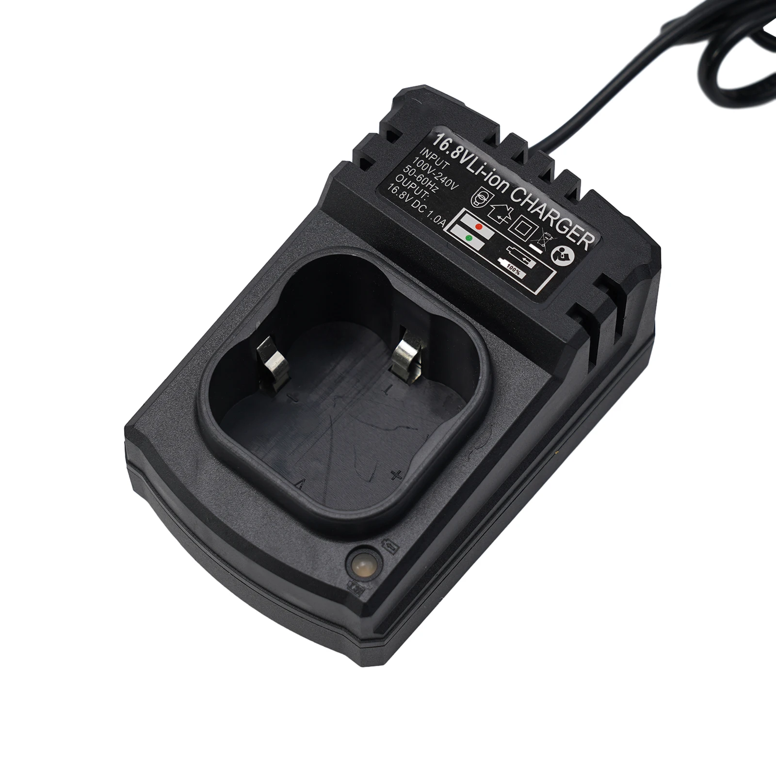 Charger Electric Drill Charger PVC 0.8m 50-60Hz 1000mA Black DC16.8V Practical Quality Is Guaranteed High Quality