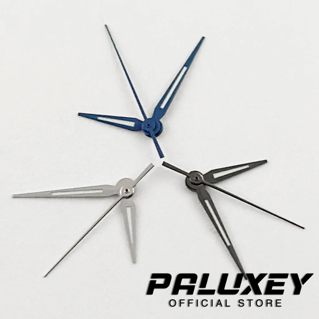 Green Luminous Hand Watch Hands For NH35 4R35 NH36 4R36 7S36 7002 7009 Movement Blue Silver Rose Gold Gun Gold Watches Pointers